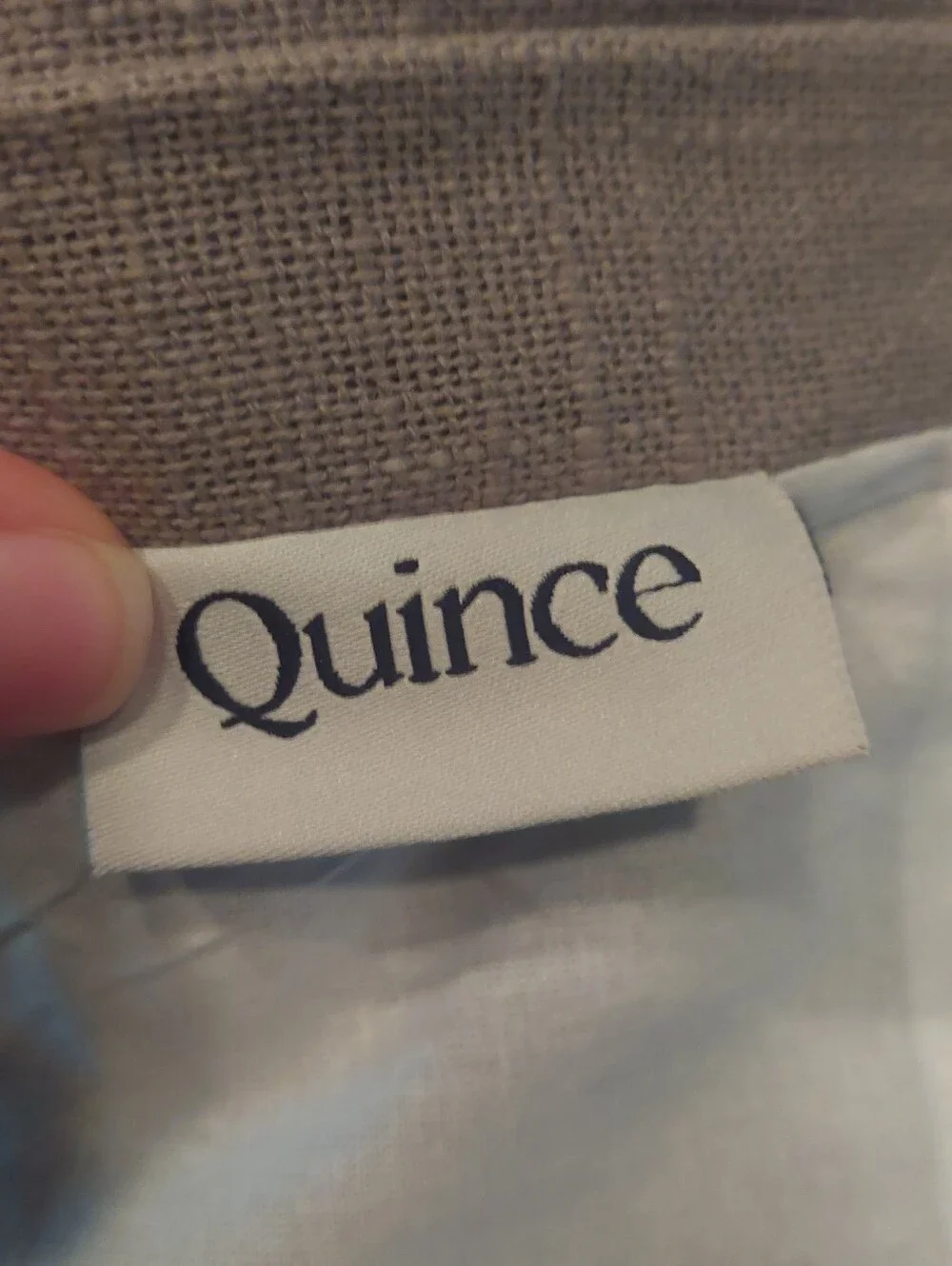 NWT! Quince 100% Cotton Grey Slub Filtering Curtains, 48